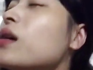Chinese couple is having passionate sex