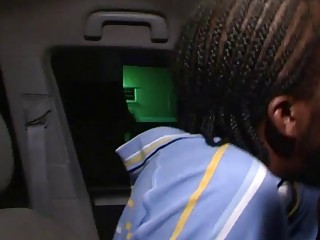 Teasing beauty gets eaten and fucked by a black dude