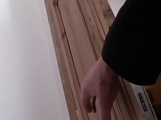 Blonde at the office gets drilled without mercy