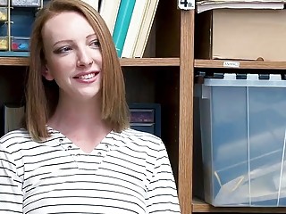 ShopLyfter  Ginger Teen Gets Arrested and Fucked