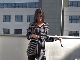 Nasty girl Lina Luxa enjoys anal fuck in a gangbang